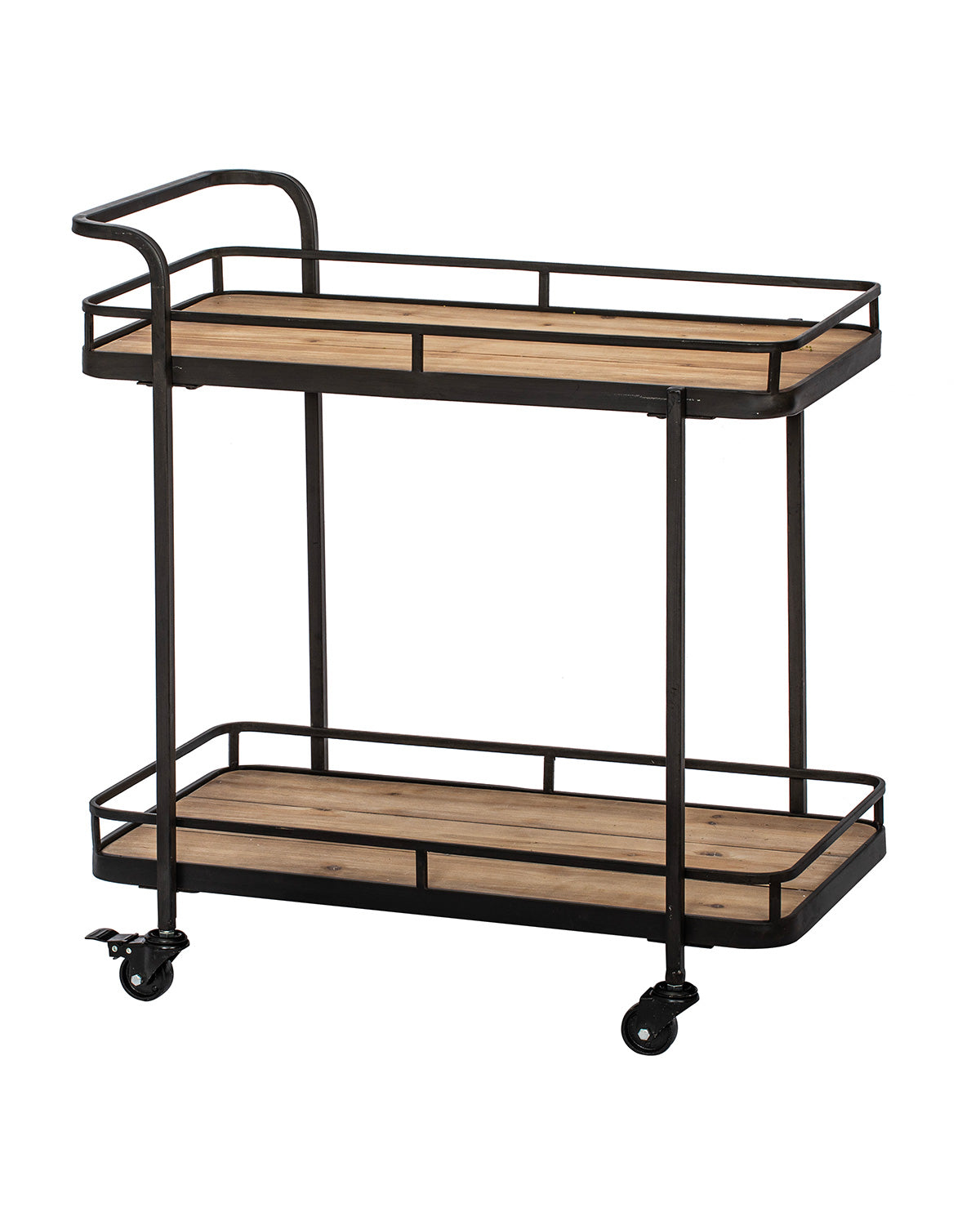 Bradley Rustic Bar Cart Grand Cru Wine Fridges