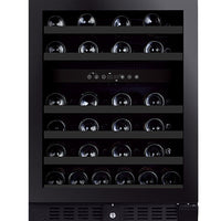 Grand Cru Black 46 Bottle Dual Zone Wine Fridge - Refurbished R1