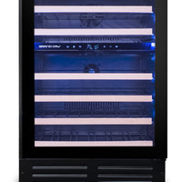 Grand Cru Black SMART 46 Bottle Dual Zone Wine Fridge