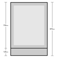 Grand Cru 46 Bottle Dual Zone Wine Fridge - Refurbished R1