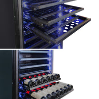 Grand Cru PRO Black 194 Bottle Single Zone Wine Fridge