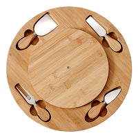 Fromagerie Spinning Serving Set - Bamboo