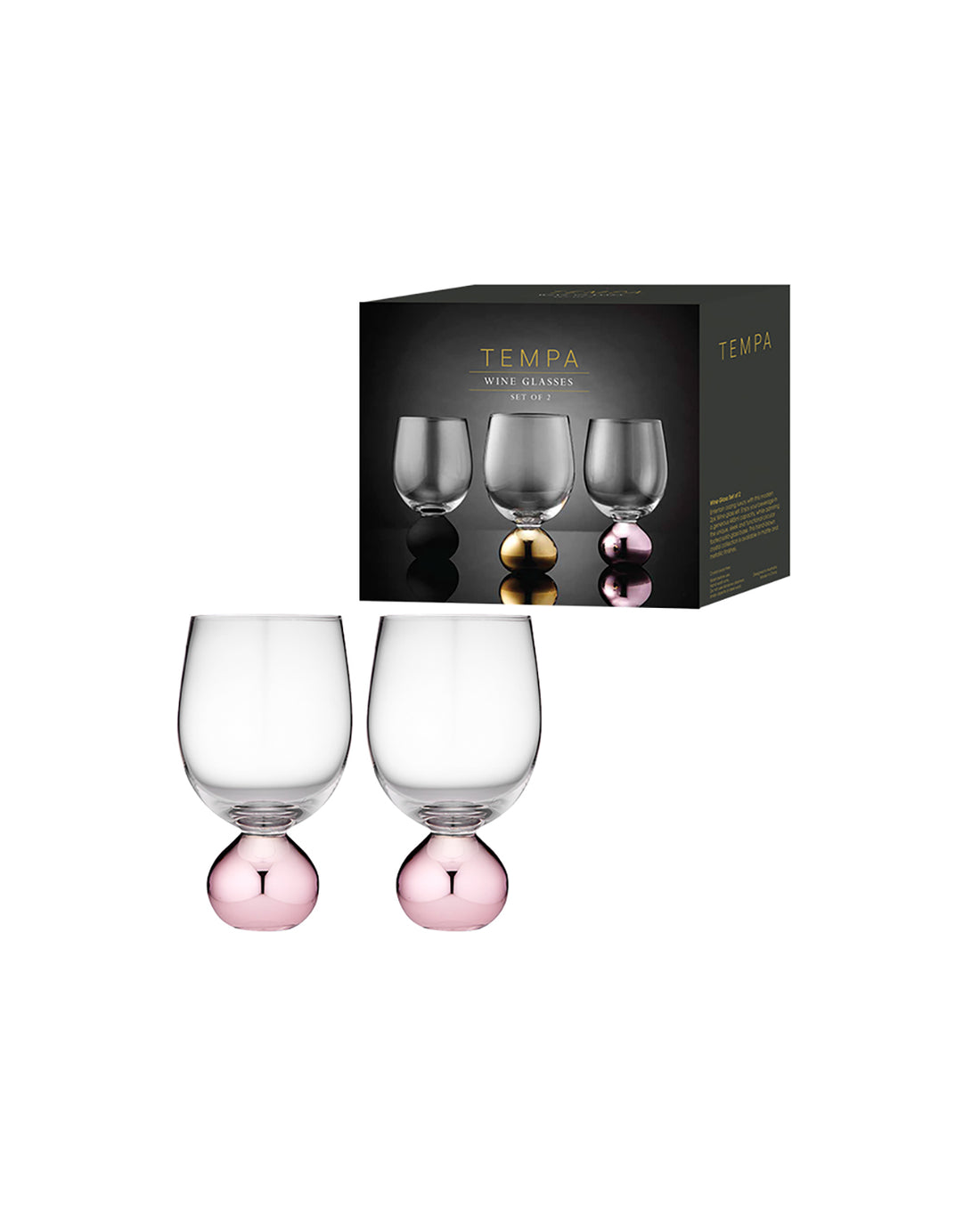 Astrid Rose Wine Glass 2 Pack