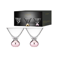Astrid Rose Martini Glass 2 Pack