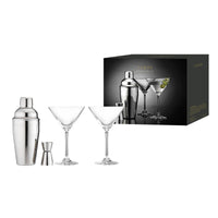 Aurora Silver Cocktail Gift Set 4 Piece