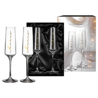 Celebration Cheers Champagne Glass 2 Pack