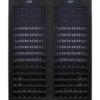 Grand Cru PRO Black 388 Bottle Dual Zone Wine Fridge
