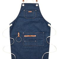 Luxe Navy Apron