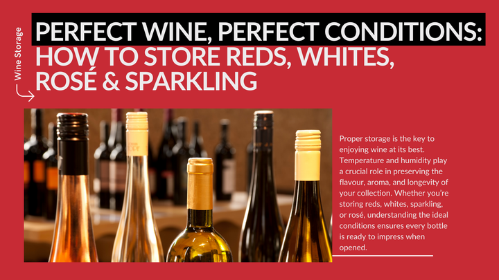 Perfect Wine, Perfect Conditions: How to Store Reds, Whites, Rosé & Sparkling