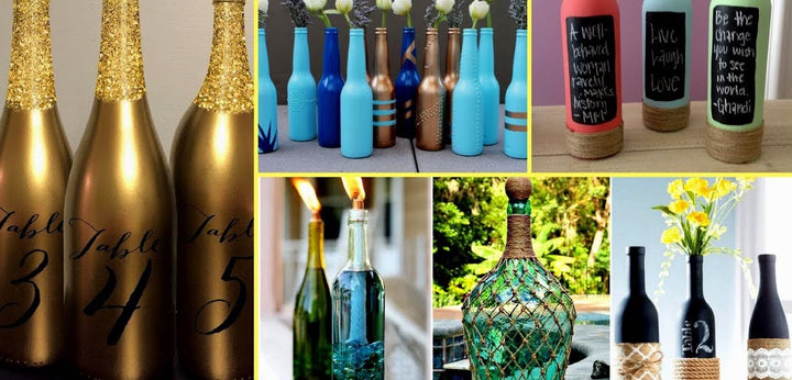 Wine Bottles Are For More Than Drinking Thanks To These DIY Hacks
