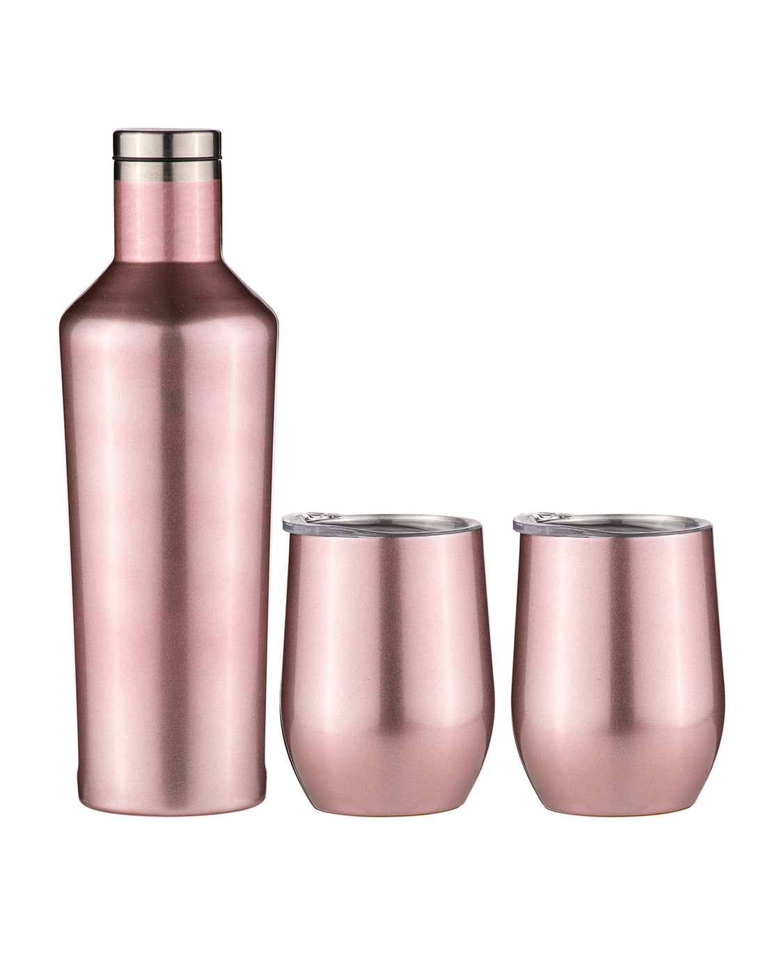 Aurora Pink Blush Portable Wine Gift Set