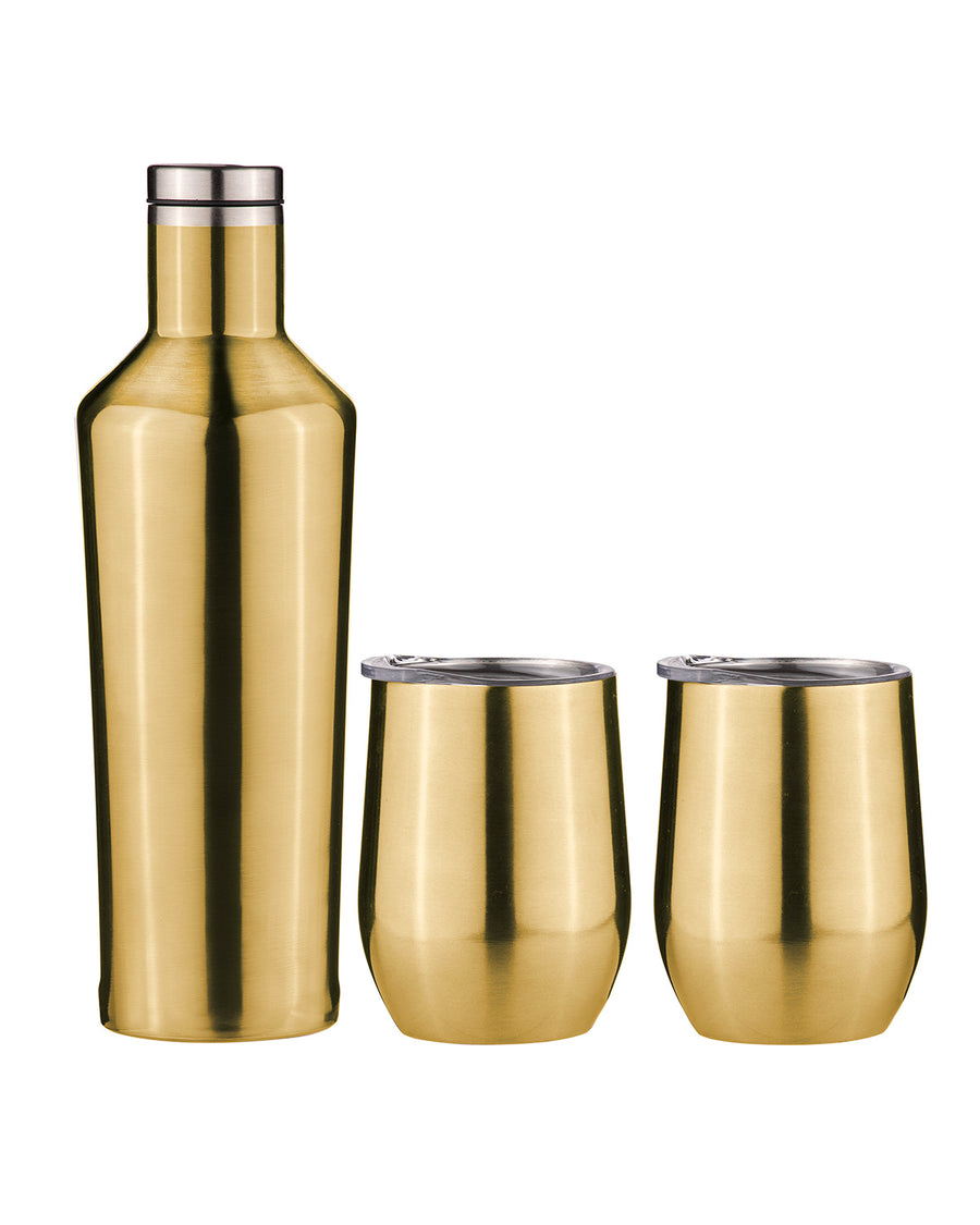 Aurora Gold Portable Wine Gift Set