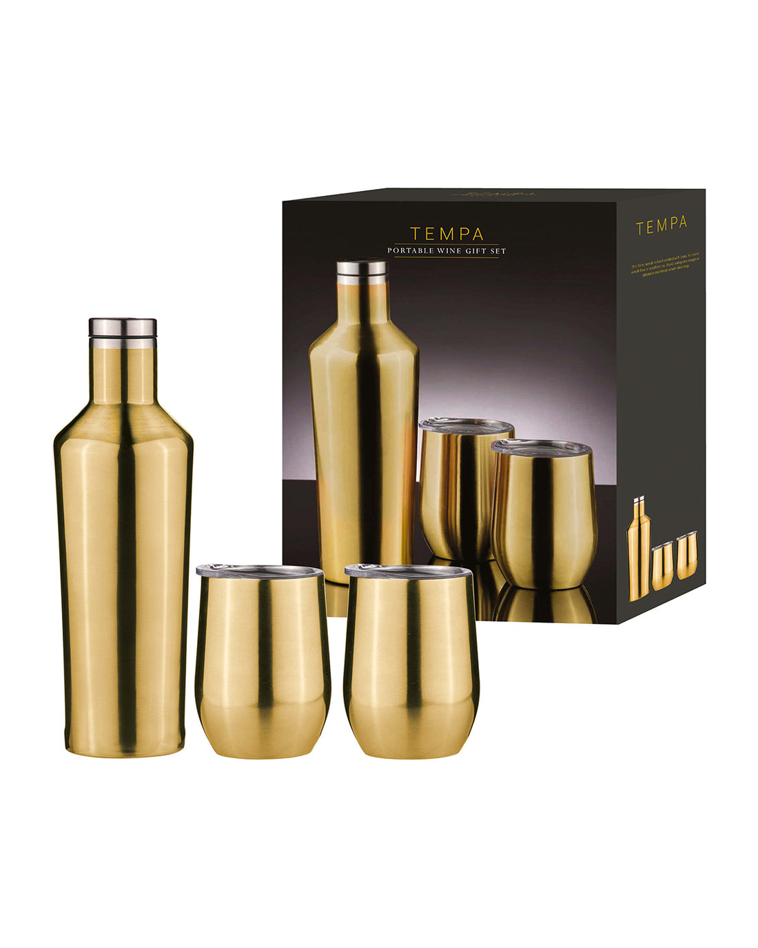 Aurora Gold Portable Wine Gift Set