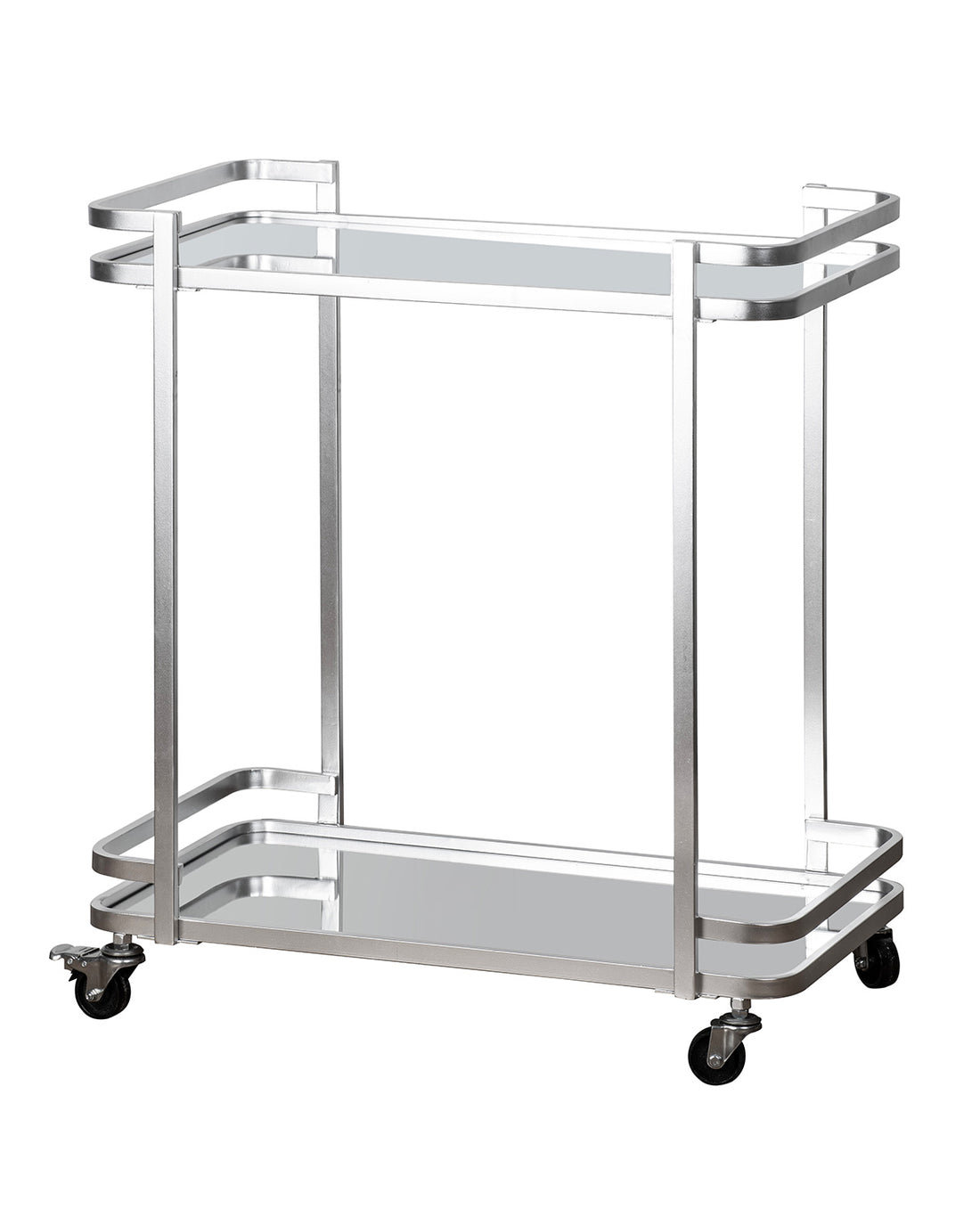 Bradley Silver Bar Cart