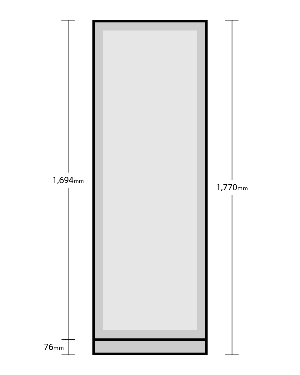 Grand Cru 166 Bottle Dual Zone Wine Fridge - Refurbished R1