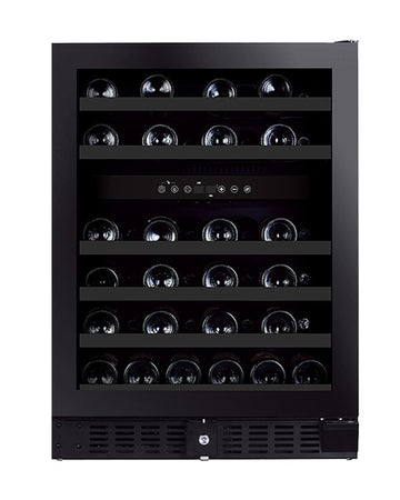 Grand Cru Black 46 Bottle Dual Zone Wine Fridge - Refurbished R2