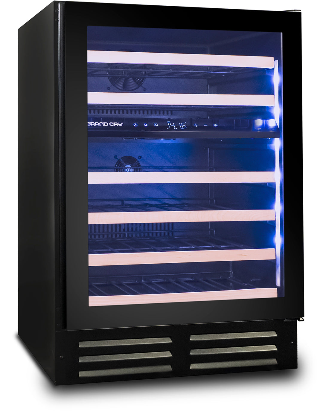 Grand Cru Black SMART 46 Bottle Dual Zone Wine Fridge