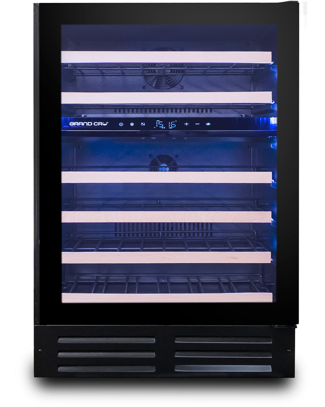 Grand Cru Black SMART 46 Bottle Dual Zone Wine Fridge