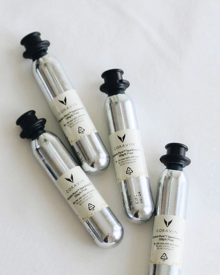 Coravin Pure Sparkling CO2 Capsules (Six)