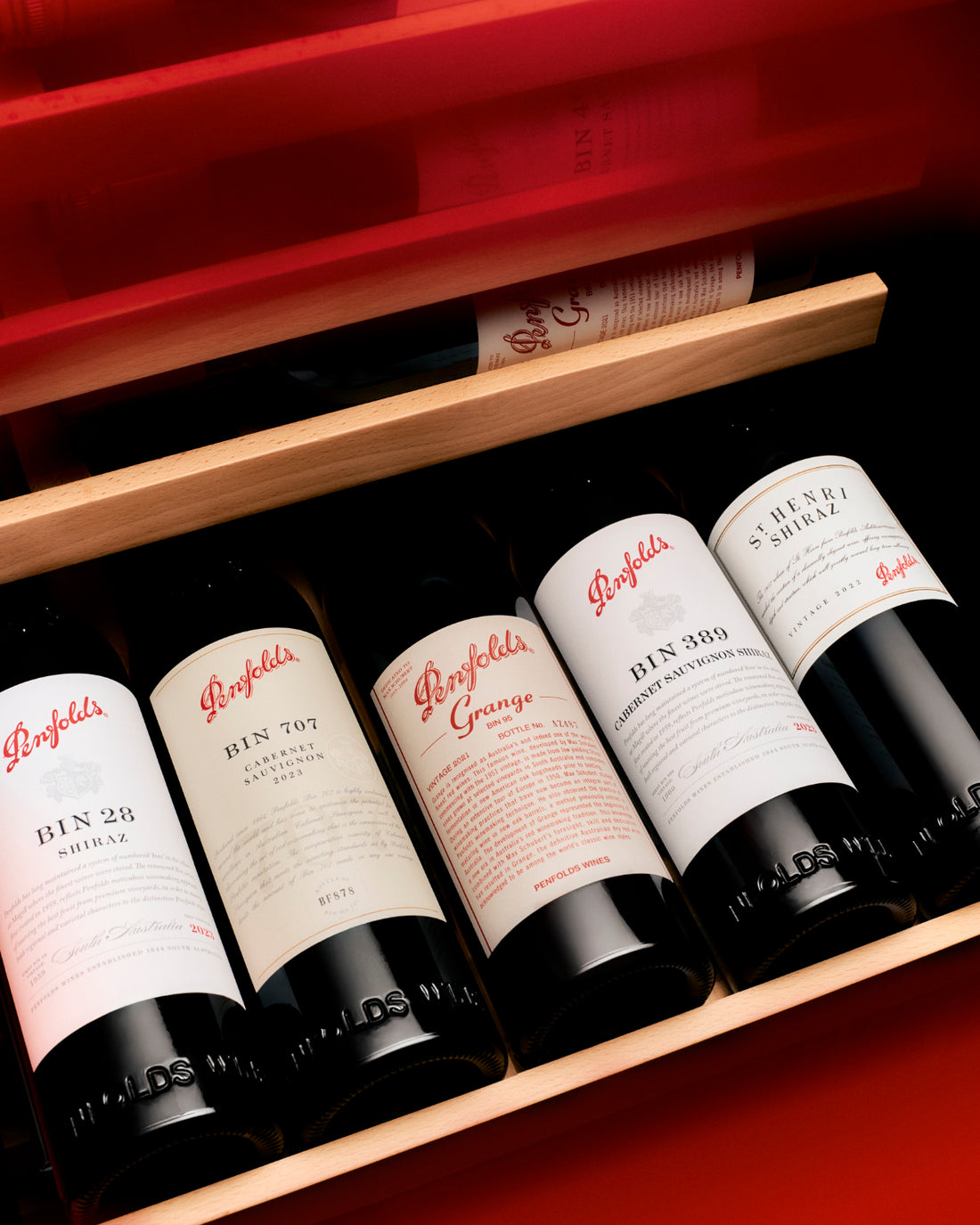 Grand Cru  Label View 90 Bottle Single Zone Wine Fridge