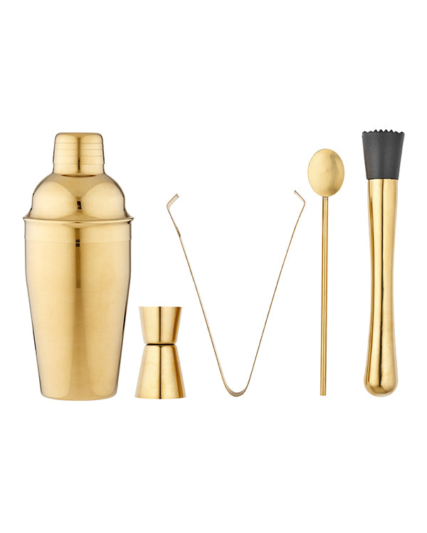 Aurora Gold Cocktail Set 5 Piece