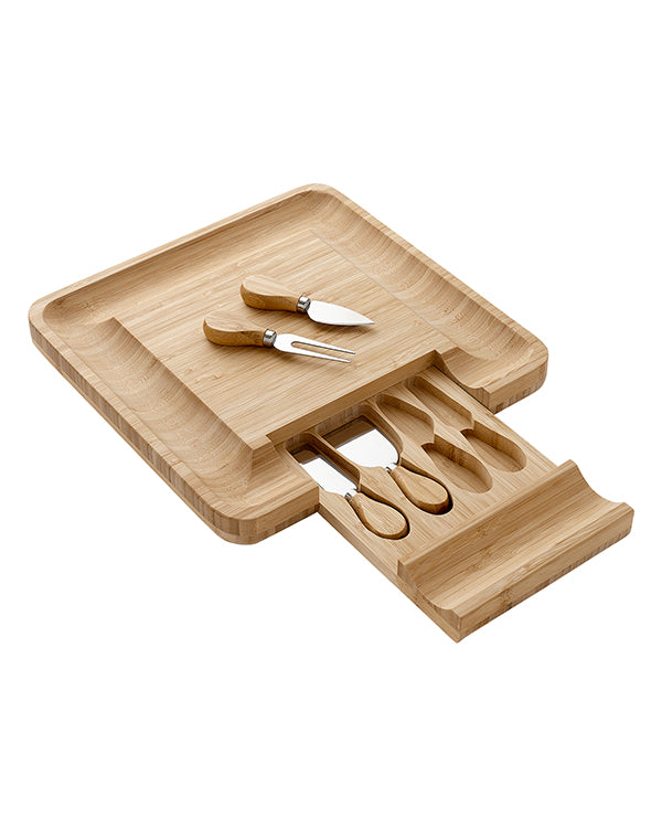 Fromagerie Square Serving Set - Bamboo