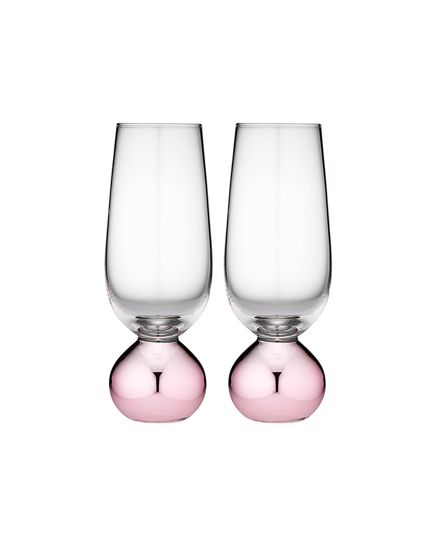 Astrid Rose Champagne Glass 2 Pack