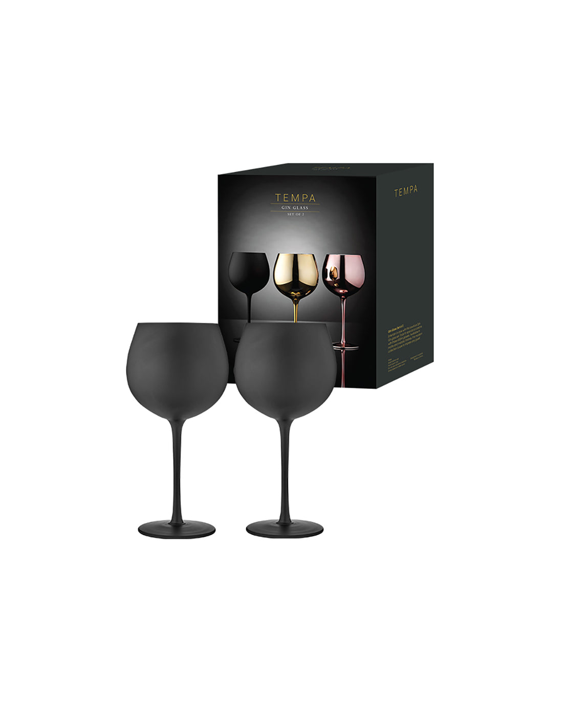 Aurora Matte Black Martini Glass 2 Pack – Grand Cru Wine Fridges