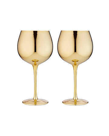 Aurora Gold Gin Glass 2 Pack