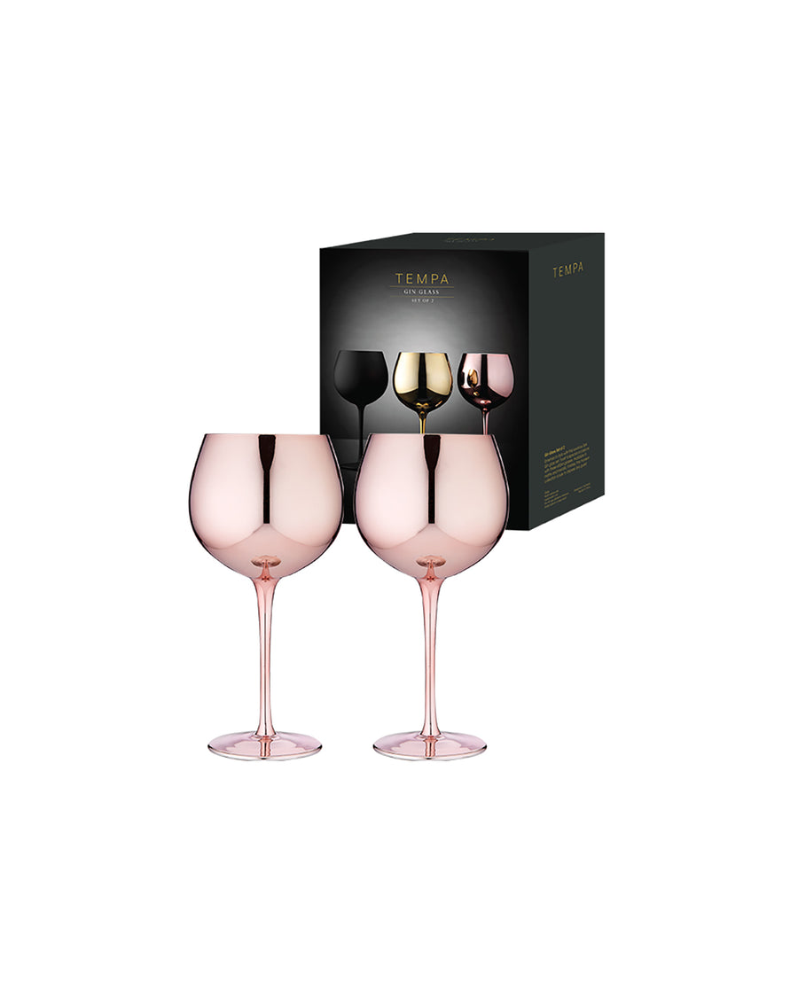 Aurora Rose Gin Glass 2 Pack