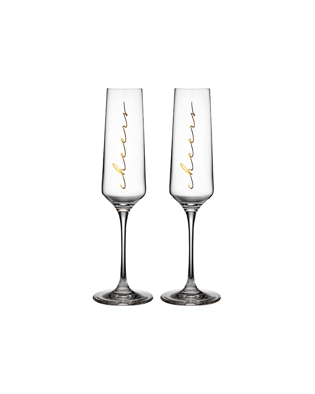 Celebration Cheers Champagne Glass 2 Pack