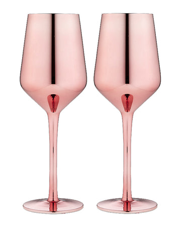 Aurora Rose Wine Glass 2 Pack