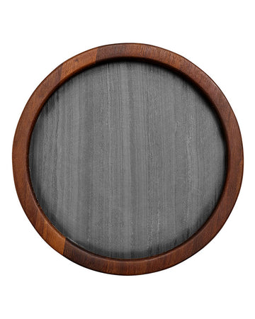 Buckley Black 25cm Round Serving Board