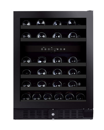 Grand Cru Black 46 Bottle Dual Zone Wine Fridge