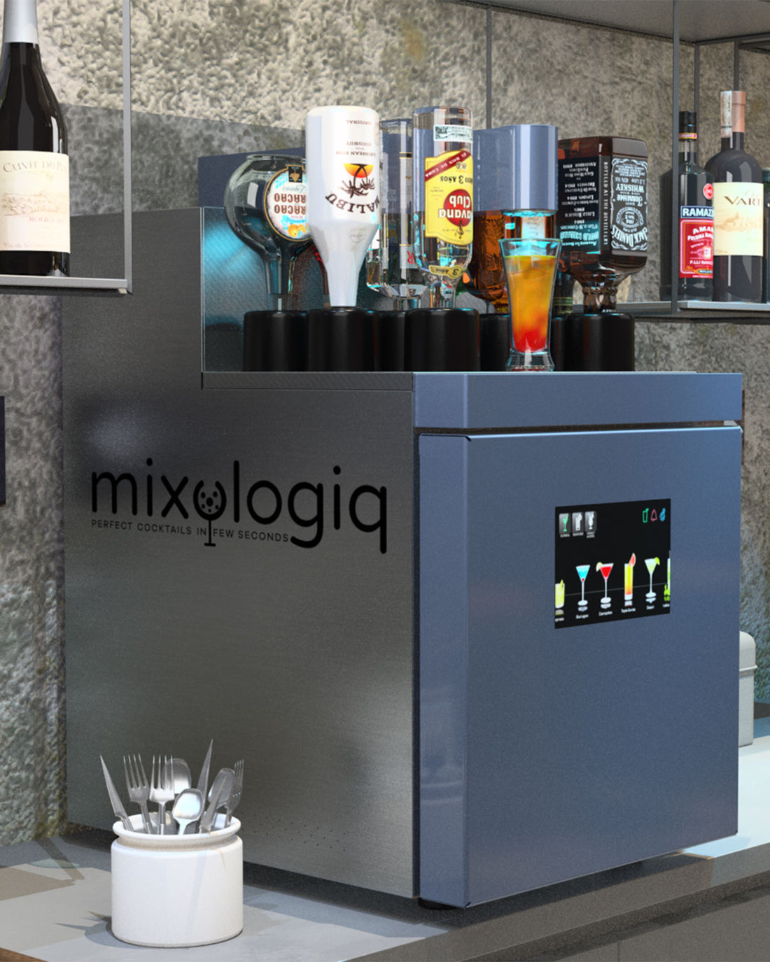 Mixologo - The first cocktails machine - Perfect cocktails in a