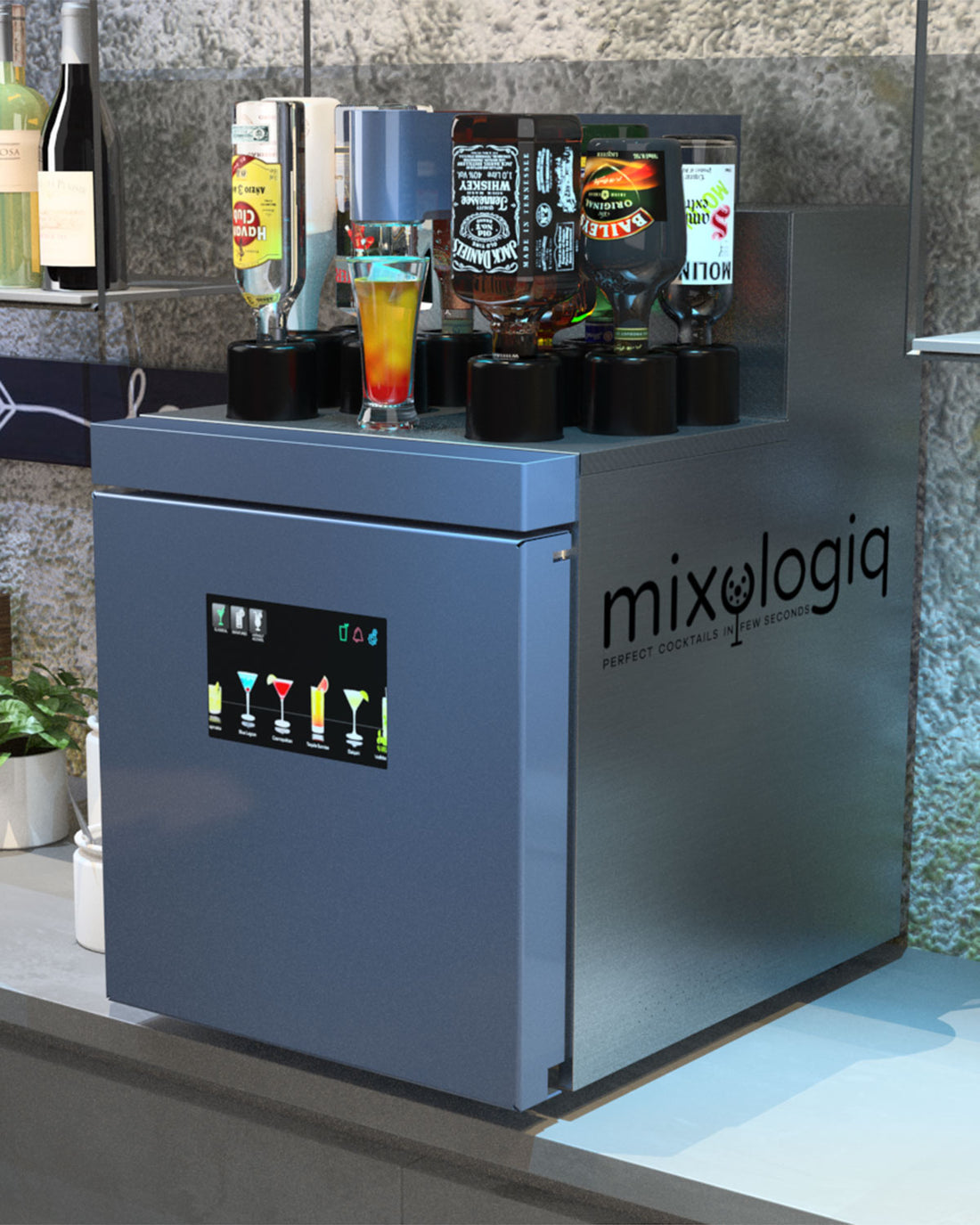 Mixologo - The first cocktails machine - Perfect cocktails in a few seconds