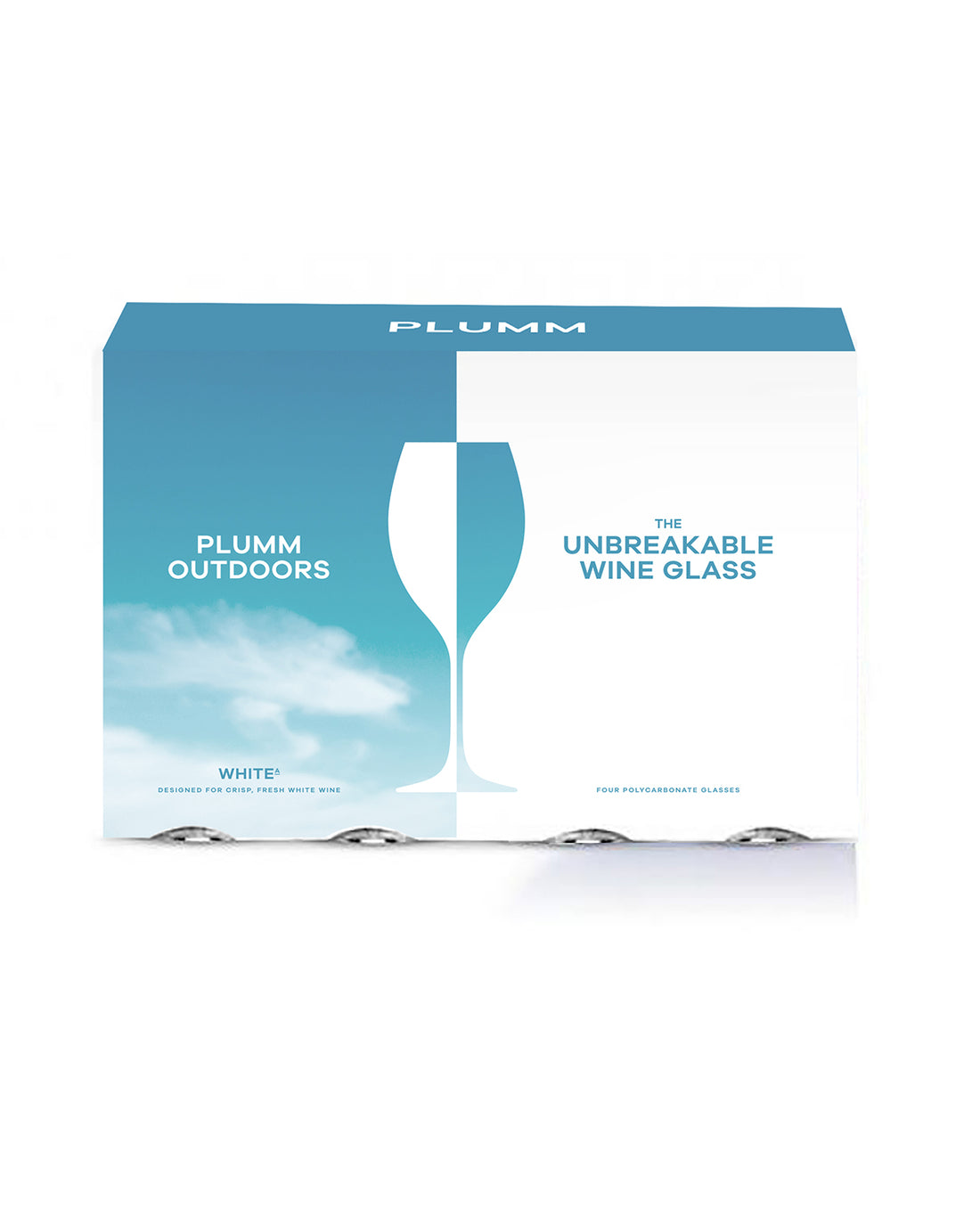 Plumm Outdoors WHITE a Master Carton 16 Pack