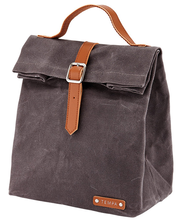 Tempa Classic Insulated Slate Grey Lunch Bag